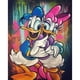 thumbnail image 5 of Hilo de bordar de algodón ecológico completo, estampado de 11CT, punto de cruz del Pato Donald, 40x50cm, 5 of 9
