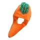 thumbnail image 5 of Sombrero de disfraz de zanahoria Hugo para niñas de peluche de Halloween, 5 of 10