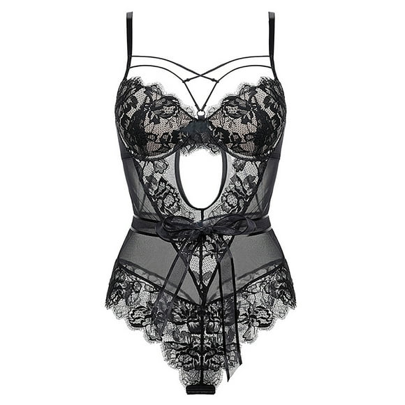 Thin Sponge Transparent Bra With Large Chest And Small Lace Womens Sexy Lingerie Bra Set
