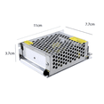 thumbnail image 2 of Fuente Conmutada Bloosom  De Alimentación 12v 5a 60w, 110/220vca Plata, 2 of 5