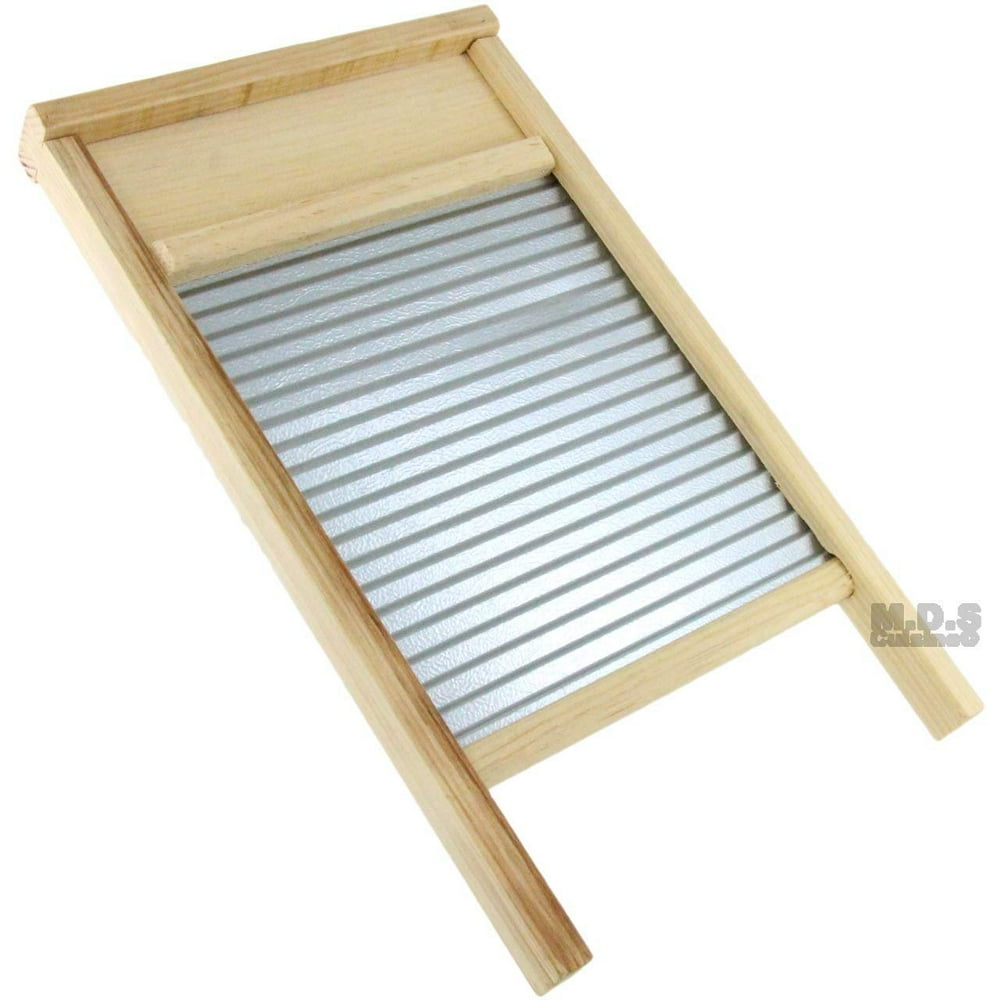 Lavadero Wash Board Wooden Washing Laundry Galvanized Sheet Vintage