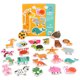 thumbnail image 1 of Grandes tarjetas de rompecabezas 3D de madera de dibujos animados de frutas y verduras de tráfico de bebé de aprendizaje educativo Jigsaw Toys Advancent WJ4004-01B, 1 of 7