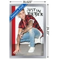 thumbnail image 5 of Justin Bieber - Flannel Wall Poster, 14.725" x 22.375", Framed, 5 of 5