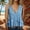 Light blue, variant on Cotton Linen Tank Tops V Neck Ruffle Tank Top Peplum Cotton Tops for Women Linen Tank Tops Going Out Top Women's Babydoll Tops Casual Sleeveless Shirts Summer Linen Tank Tops Black L