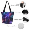 thumbnail image 4 of Easygdp Magic Colorful Forest Leaves Bolso de Hombro para Mujer, Bolso Bandolera y Cartera de Mano Elegante para Uso Diario, 4 of 6