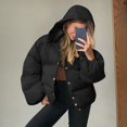 thumbnail image 4 of Vedolay Warm Winter Coats for Women Fashion Plus Size Cold Weather Outwear Thicken Jackets Black,S, 4 of 5