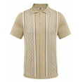 thumbnail image 6 of COOFANDY Men's Knit Polo Shirts and Shorts Set 2 Pieces Outfits Summer Suit Casual Pants with Pockets, 6 of 9