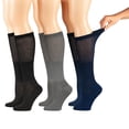 thumbnail image 6 of Extra-Wide Diabetic Socks by Silver Steps™, 3 Pairs, 6 of 6