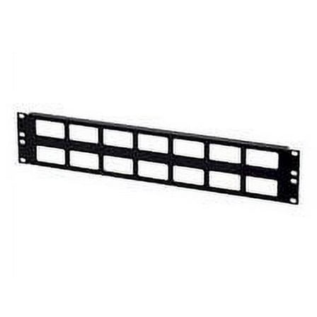 Kendall Howard Cable Routing Blank - Rack cable management panel - 2U - 19"