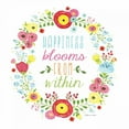thumbnail image 2 of Marrott, Stephanie 12x12 Gold Ornate Wood Framed with Double Matting Museum Art Print Titled - Happiness Blooms, 2 of 4