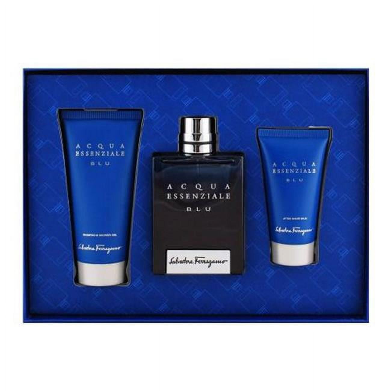 Salvatore Ferragamo Ferragamo セット F Black by Salvatore Ferragamo 3pcs Gift Set EDT 3.4 oz +