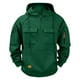 thumbnail image 1 of Dolkfu Sudadera con capucha de color sólido para hombre, sudadera de fitness con cuarto de cremallera y múltiples bolsillos, ropa deportiva para hombre XXL, 1 of 1
