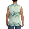 thumbnail image 4 of Fotbe Men's Succulent Print Men's Sleeveless Muscle Tank Tops Casual T-Shirts for Gym Workout Beach-X-Large, 4 of 8