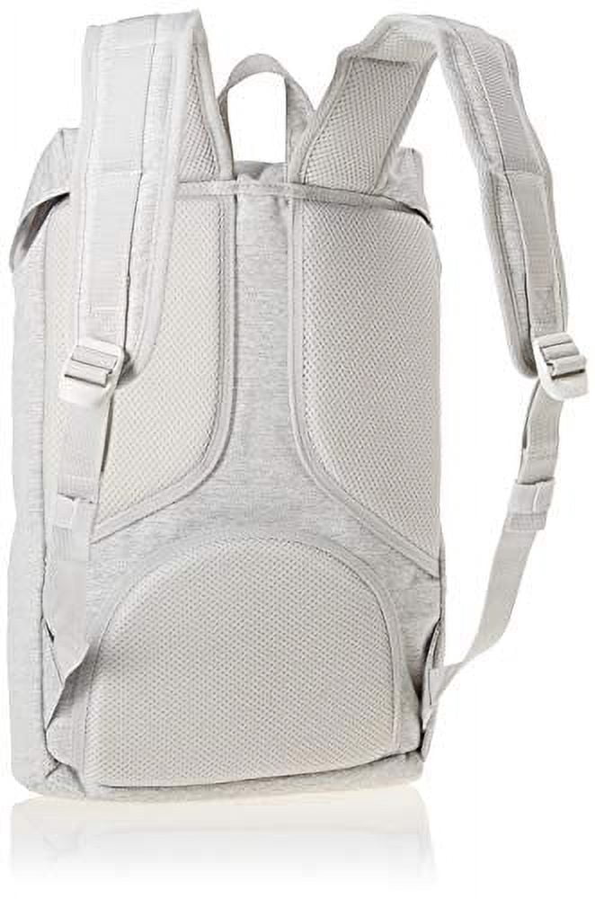 Herschel Little America Laptop Backpack, Light Grey Crosshatch/Grey Rubber, Mid-Volume 17.0L