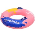 thumbnail image 3 of Pool Float inflatable Swim Ring Adult Swim Ring Summer Floating Ring with Handle, 3 of 8
