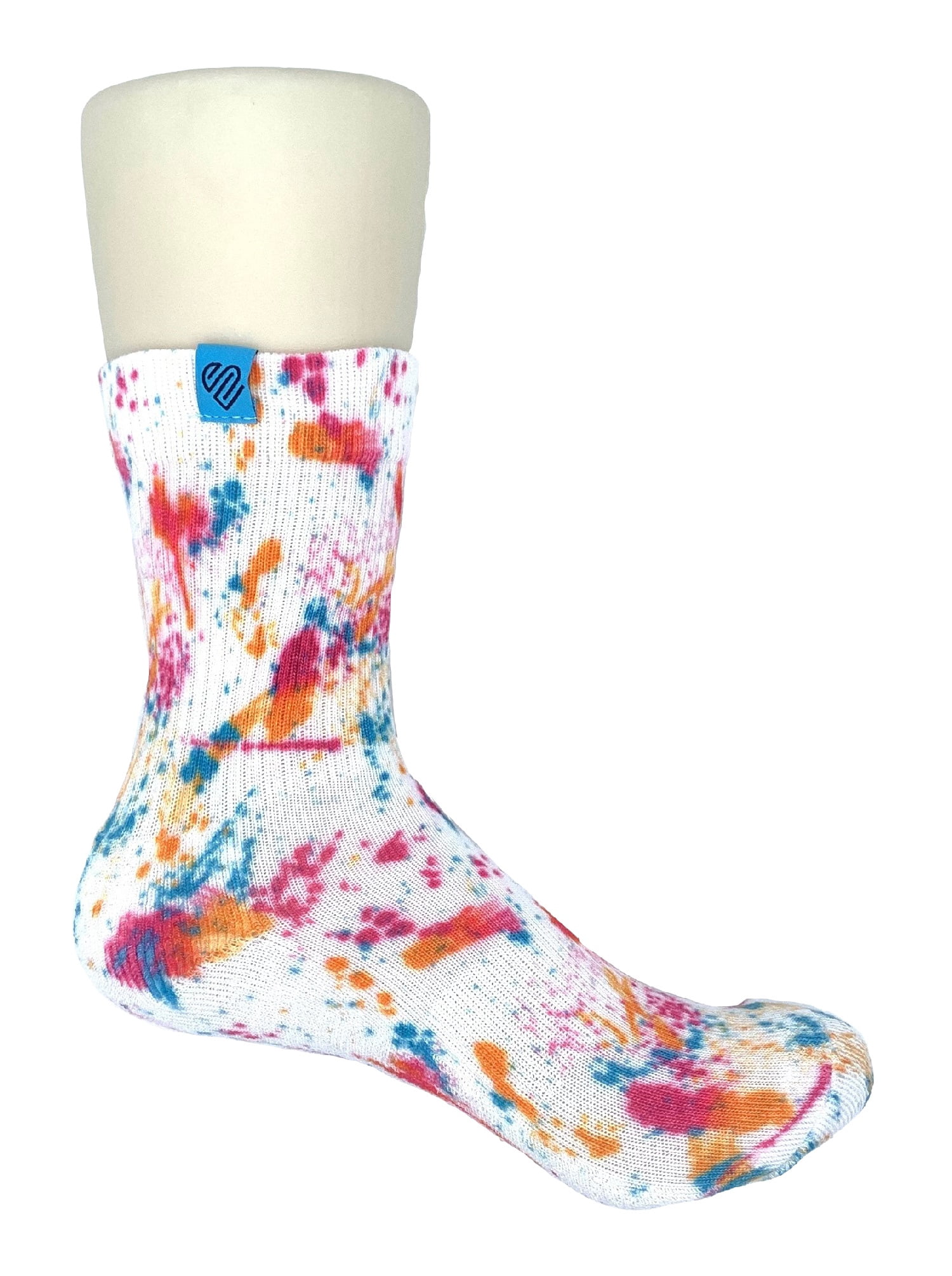 Justice Girls Crew Socks, 4-Pack, Sizes M-L