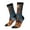 3 Black, variant on Cowboy Boots Under Starry Sky Crew Socks for Men & Women, Breathable Casual Athletic Ankle Socks