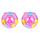 thumbnail image 1 of Lindo Anillo Piscina Con Asa Asiento Accesorios para () Rosa, 1 of 9