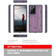 thumbnail image 2 of ArmadilloTek Vanguard Compatible with Samsung Galaxy Note 20 Ultra 5G Case (2020 Release) Military Grade Full-Body Rugged with Built-in Kickstand [Screenless Version] - Purple, 2 of 4