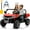 Red, variant on 12V Kids Ride on Car UTV, 2 Seater Electric Powered Ride on Toys Truck with Trailer Remote Control