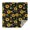 Black Geometric Sunflower, variant on Black Geometric Sunflower Pattern Square Tablecloth,Waterproof Square Table Cover,Wipeable Spillproof Washable Table Cover for Home Kitchen Party Decor 42"X42"(107x107cm)