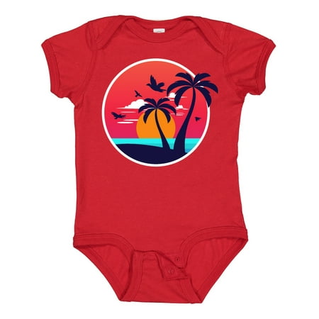 

Inktastic Beach Sunset Gift Baby Boy or Baby Girl Bodysuit