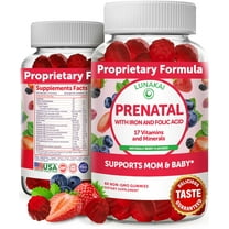 Lunakai Prenatal Vitamins Gummies with Folic Acid for Women 30 Day Supply