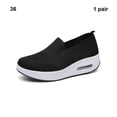 thumbnail image 3 of Guardurnaity Mocasines para mujer, zapatos para caminar al aire libre, cómodos zapatos planos duraderos sin cordones, zapatos informales con Type2 NO2, 3 of 6
