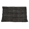 thumbnail image 4 of The Bead Chest Ebony Black Bogolan Mali Mud Cloth - Handmade African Textile from West Africa - 40x64 Inches - Ideal for Home Decor, Boho Throw Blanket, Upholstery, or Crafts, 4 of 4