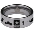 thumbnail image 2 of U.S. Army Tungsten Carbide Ring, 2 of 9