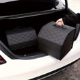 thumbnail image 2 of Car Trunk Organizer Storage Box | Collapsible Auto Cargo Storage Container for and , Faux Leather, Suitable for Various Car Models, 2 of 14