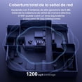 thumbnail image 4 of Router WiFi 6 AX3000 Tenda Blanco 5 Antenas 6dBi Doble Banda Vertical 4 Puertos Gigabit Compatible W, 4 of 8