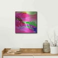 thumbnail image 5 of Luxe Metal Art 'Tropical Vibe' by Andrea Haase, Metal Wall At, 12"x12", 5 of 9