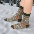 thumbnail image 5 of 5 Pairs Cotton Socks For Women/Men, Adults, Teenagers, College Students. Mens Warm Socks Cozy Boot Winter Thermal Socks, 5 of 8