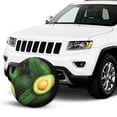 thumbnail image 2 of Kdxio Fresh Avocados for Tire Cover Wheel Protectors Tyre Covers Weatherproof Wheel Covers Universal Fit for Trailer Rv SUV Truck Camper Travel Trailers 17 inch, 2 of 8