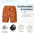 thumbnail image 3 of Fuzoiu Funny corn spider web Print Men's Swim Shorts,Quick-Dry Double-Layer Swim Trunks,Board Trunks,Beach Shorts Swimwear Bathing Suits-, 3 of 6