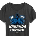 thumbnail image 3 of Marvel Black Panther - Valentine Be My Wakanda Forever - Women's Short Sleeve Graphic T-Shirt, 3 of 5
