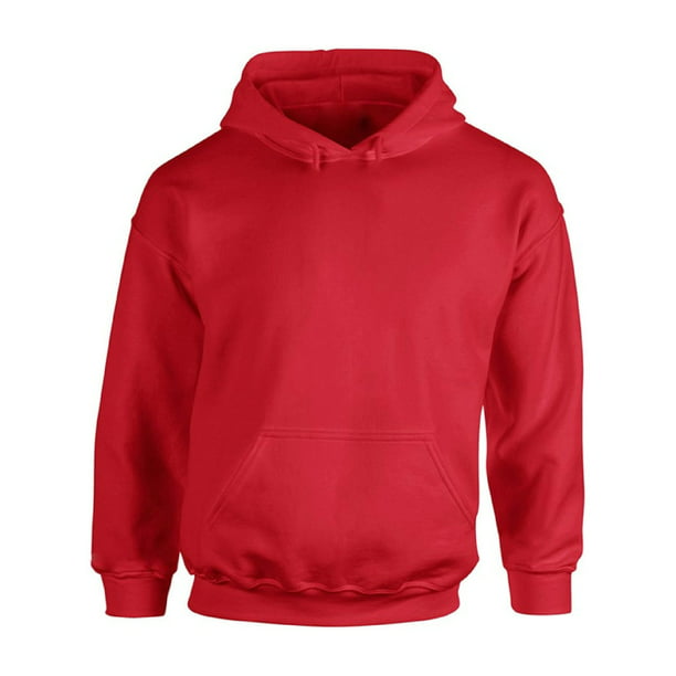 Gildan - Gildan Hoodie Unisex Sweatshirt Hooded Sweatshirts Basic ...