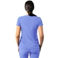 thumbnail image 2 of Adar Addition Scrubs For Women - Modern V-Neck Scrub Top, 2 of 7