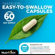 Nutrivein Zinc Gluconate Capsules Vitamin Zinc Supplement - Immunity Support - 120 Capsules