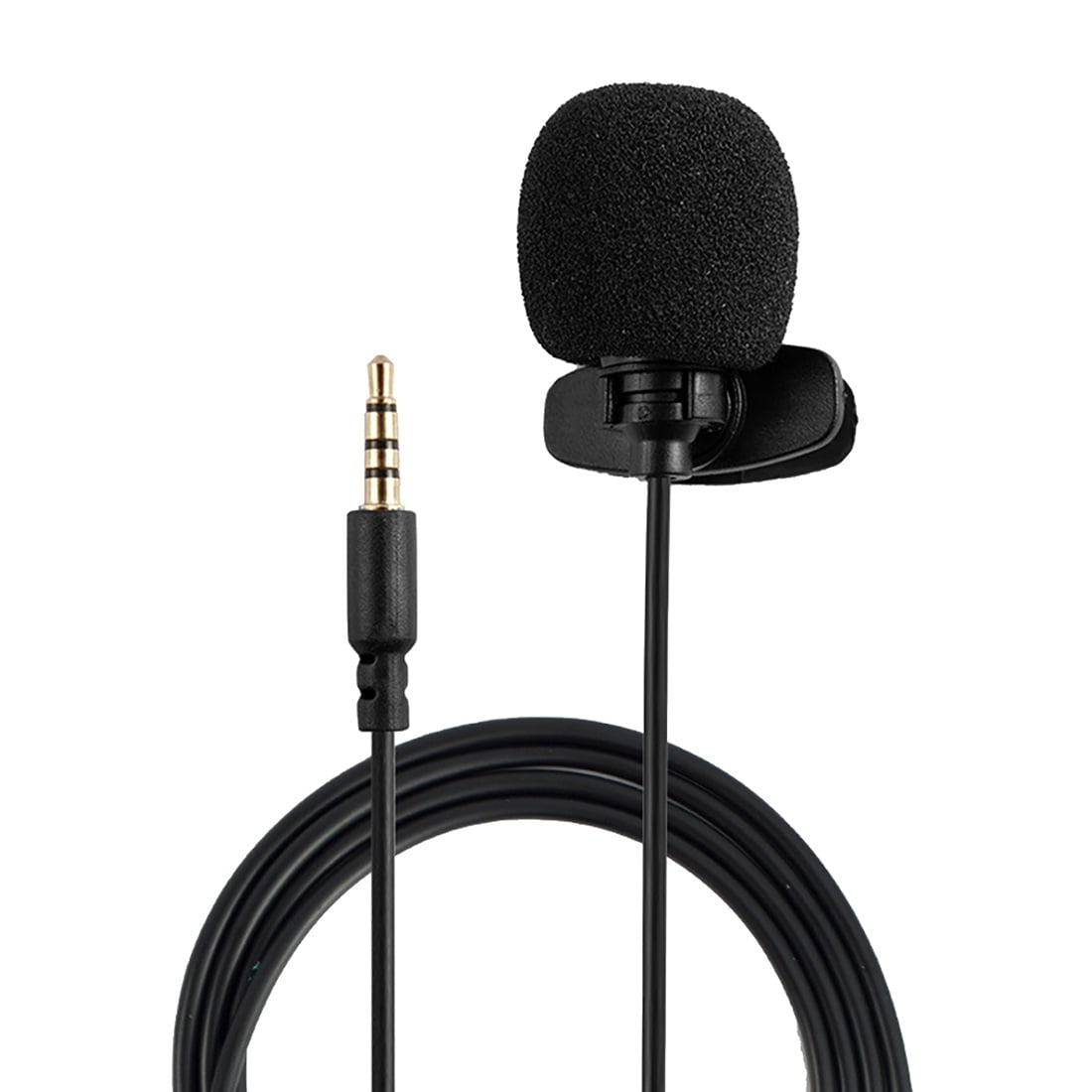 Mini Portable Microphone Condenser Lavalier Microphone Amplifier