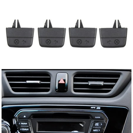 

Fule 4pcs Front A/C Air Vent Outlet Tab Clip Repair Kit for KIA K2 2011-2015