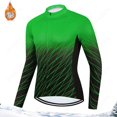thumbnail image 5 of Maillot de ciclismo térmico de invierno para hombre, ropa de ciclismo de manga larga, pantalones cálidos para bicicleta de carretera, a prueba de golpes, ropa para bicicleta de montaña, 5 of 5