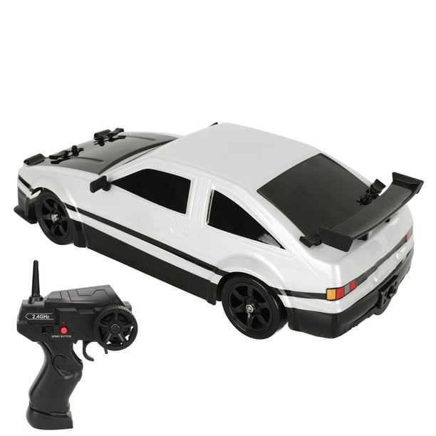 Modelo de coche de Control remoto Jadeshay 1/16 Ghz RC Drift Car Blanco y negro