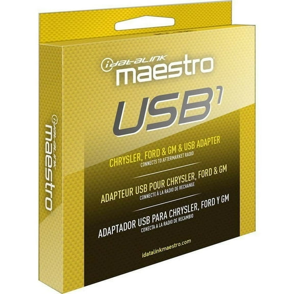 Maestro ACC-USB1 Converts factory USB cable into male USB for aftermarket radio