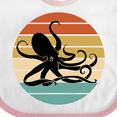 thumbnail image 4 of Inktastic Octopus Vintage Sunset Boys or Girls Baby Bib, 4 of 4
