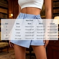 thumbnail image 3 of Nmnitkp Skirts for Women Striped Tie-Wrap Skort, Elastic High Waist Casual Wrap Shorts, Lightweight Summer Skirt for Beach, Vacation & Daily WearOrange,S, 3 of 5