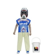 NECA Jaws: Jaws Ben Cooper Costumed Figure with Chum Bucket Trick-or-treat Pail Accessory (6")
