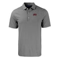 thumbnail image 2 of Men's Cutter & Buck  Black/White UNLV Rebels Big & Tall Forge Eco Double Stripe Stretch Recycled Polo, 2 of 3