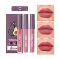thumbnail image 2 of Xihbxyly Juego de 3 Labiales, 3 Brillos Labiales de Frutas, Mate, Antiadherente, Líquido, Brillo Labial Hidratante Duradero, 15 Ml, 2 of 2